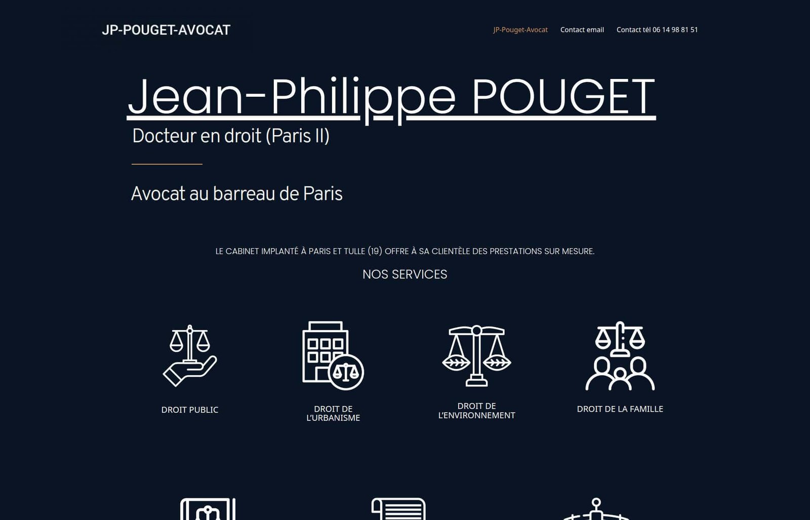 Portfolio JP Pouget Avocat
