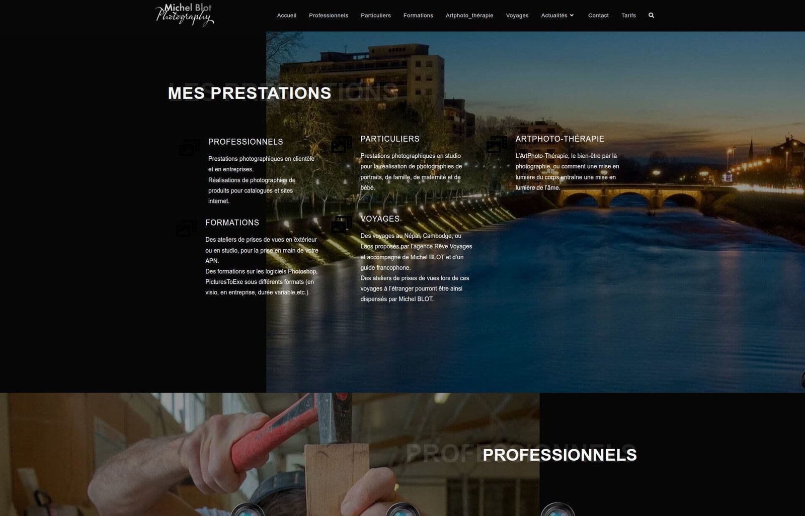 Portfolio Michel Blot Photographe