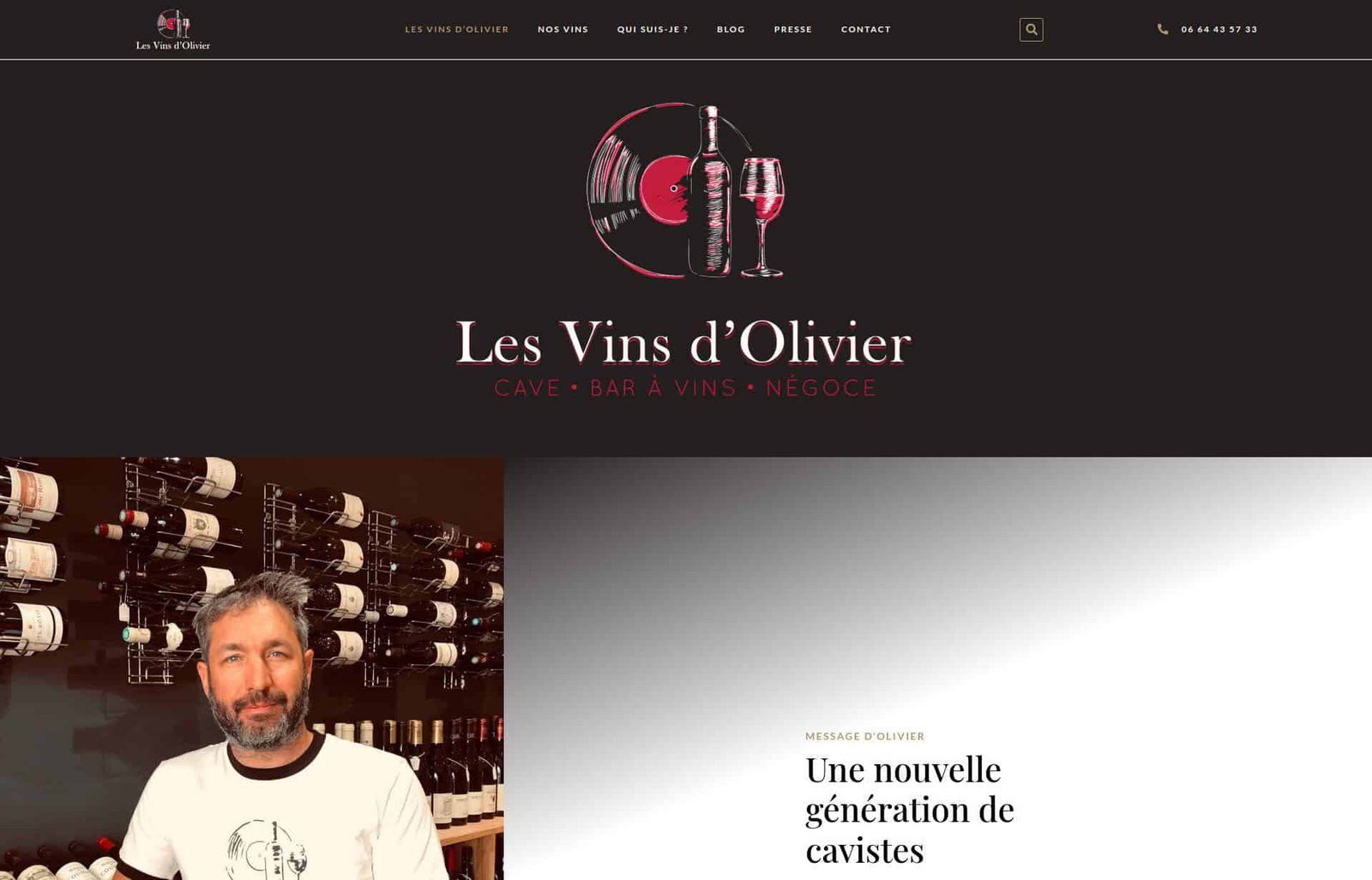 Portfolio Vins d&rsquo;Olivier