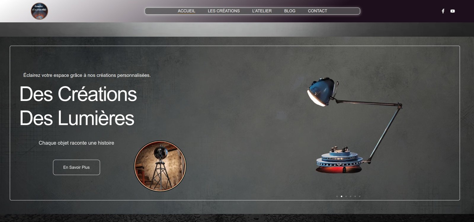 Portfolio Lumière d&rsquo;automobile